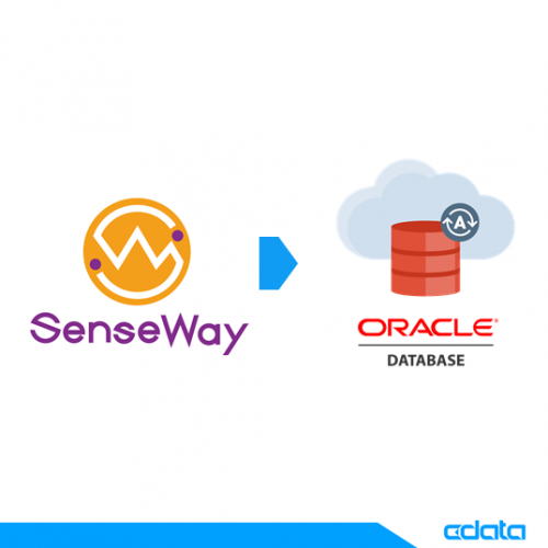 Oracle に SenseWayデータを連携：CDataSync の画像