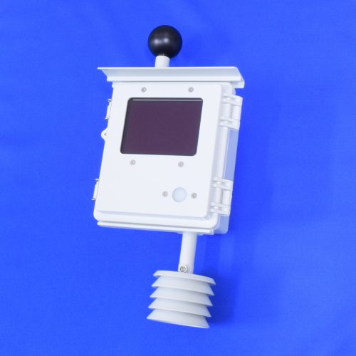 LoRaWAN黒球一体型 WBGT屋外センサノード FSN4062L-ODの画像